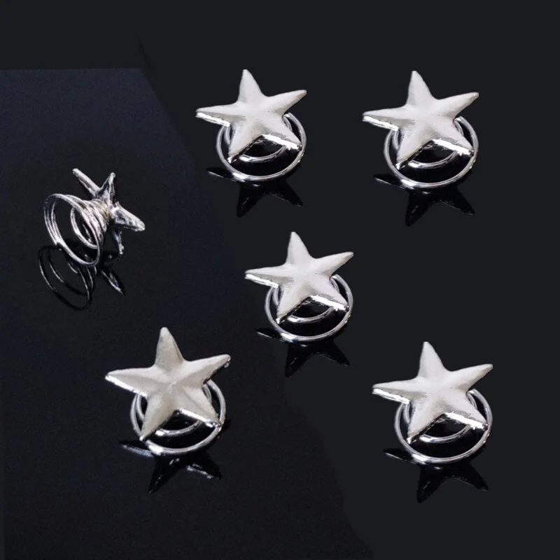 3/6 Pcs Fashion Women Gold Star Swirl Spiral Hairpin Barrettes Wedding Gift Women Headwear Accessories Hair Braiding Tools