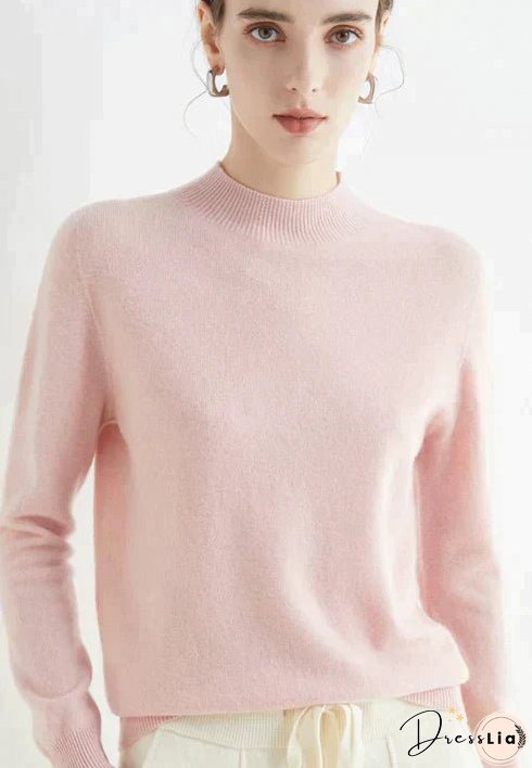 Carol Classic Long Sleeve Sweater
