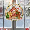 Diamond Painting Ornament Gingerbread House Hanging Decor 9.45x9.45in