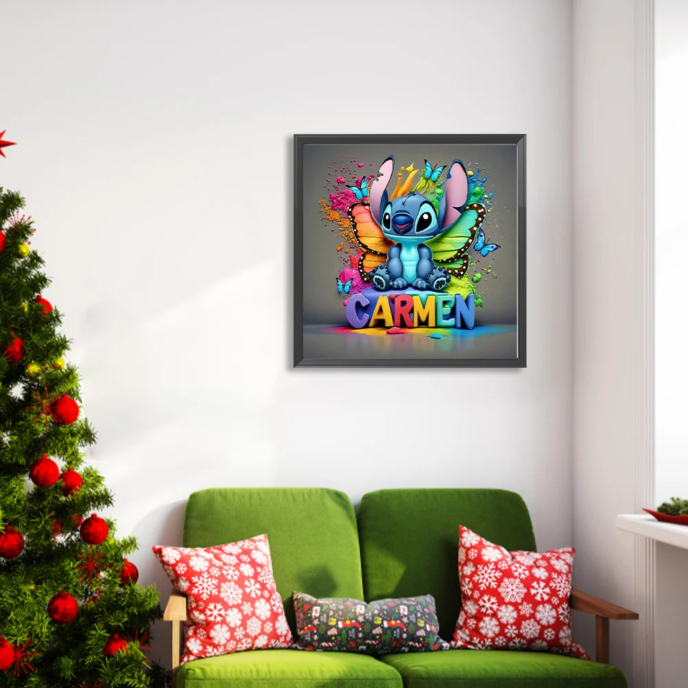 Full Round Diamond Painting 40*40cm - Butterfly Stitch