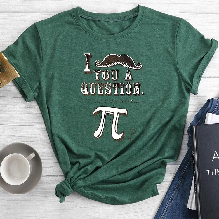 math Round Neck T-shirt