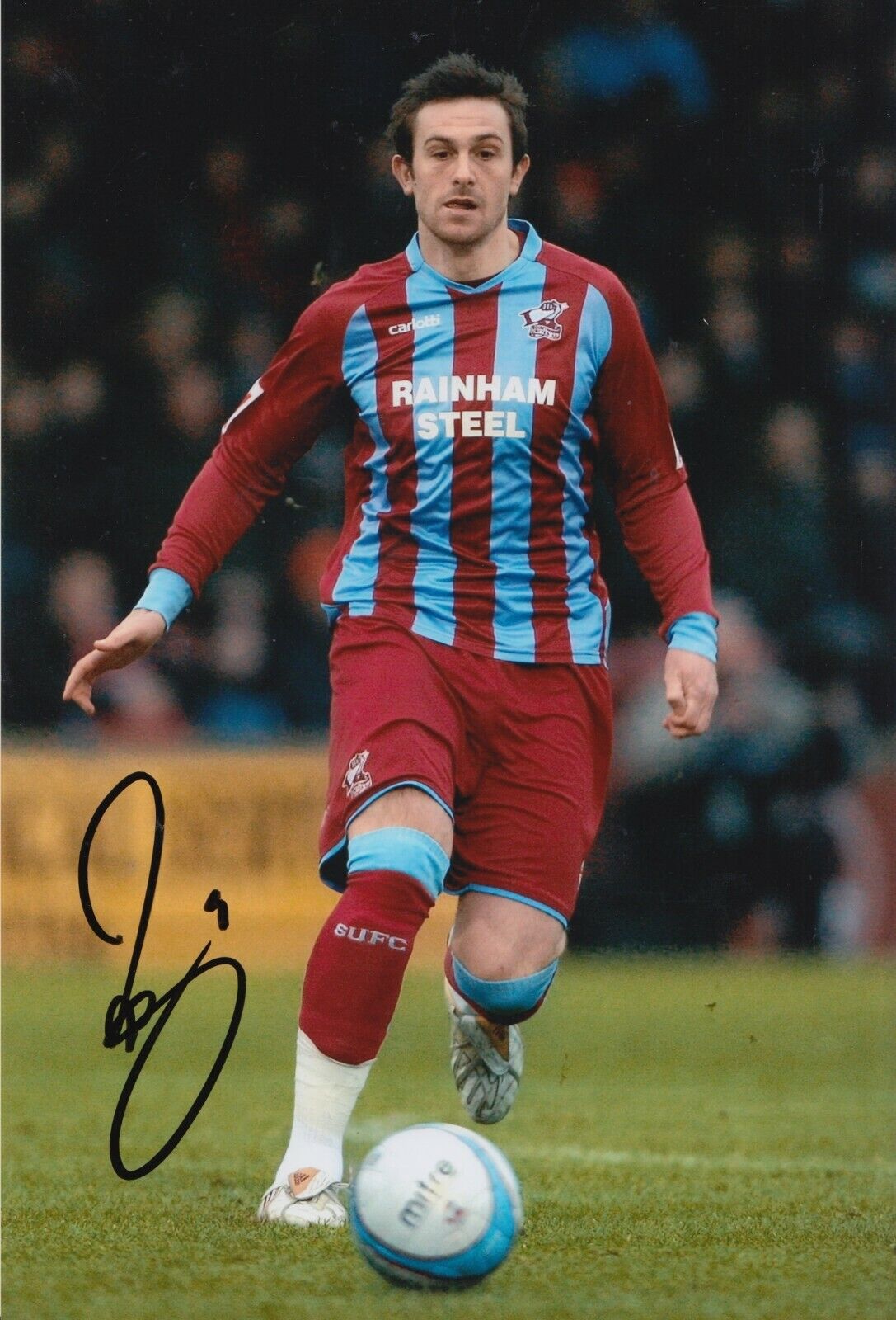 Paul Hayes Hand Signed 12x8 Photo Poster painting - Scunthorpe United Autograph 8.