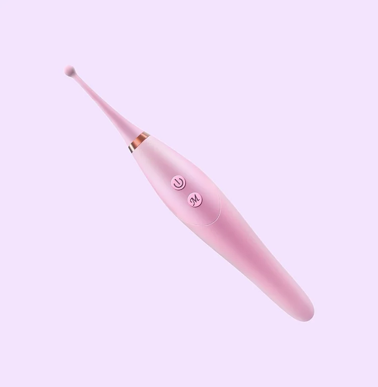 Precision Clitoral Vibrator - High-Frequency Pea Teaser, 10-Speed Pulsating Stimulator, USB Rechargeable & Waterproof