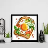 Fruit Toast-11CT Stamped Cross Stitch 30*30cm(Brand)