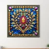 Diamond Painting -DIY Full Round Drill Stained Glass Flower(40*40 CM)
