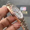 Rolex Land-Dweller 40mm Rose Gold White Diamond-set Dial Diamond Bezel 127385tbr-0003 Super Clone