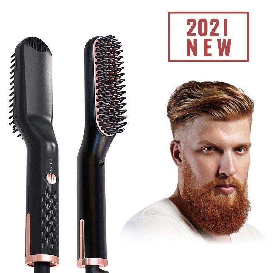 Hugoiio™ Beard Straightener Brush