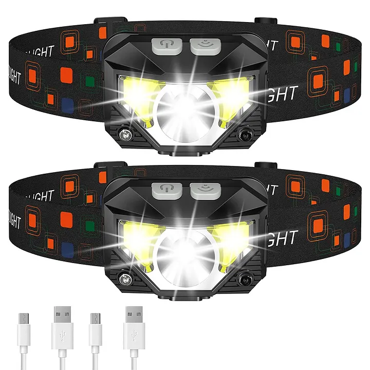 brightest rechargeable headlamp flashlight NEBO Transcend & Flashlight, 1000 Lumen Motion Sensor BLACKOUT-R 1000 LUMEN RECHARGEABLE HEADLAMP