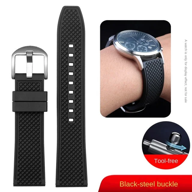 New Deisng FKM Rubber Watchband San Martin Watch san martin watchSan Martin Watch