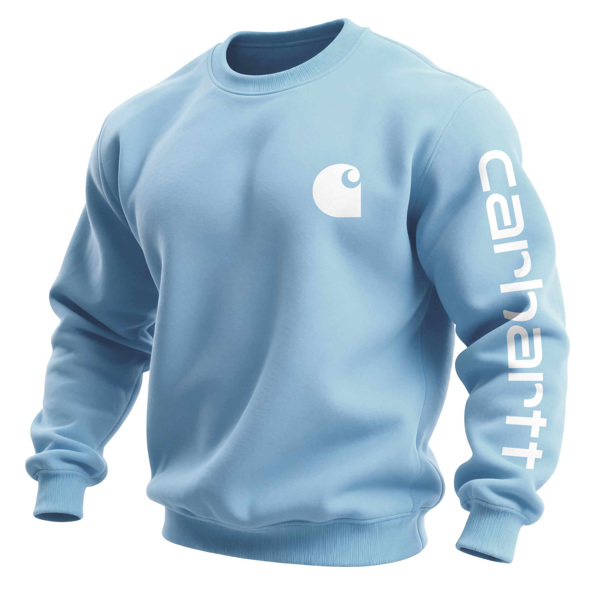 Unisex Loose And Comfortable Plush And Thickened Round Neck Pullover Sweatshirt