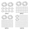 Reusable Aluminum Foil Food Covers Elastic Bowl Covers Fits Various Dish Shapes Food Warmers for Home Dining Parties Outdoor Picnics
