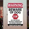Beware of Dog - Vintage Metal Signs(12*16Inch)