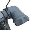 Motorcycle Heated Handlebar Muffs Windproof 3 Levels Setting Gloves for Riding