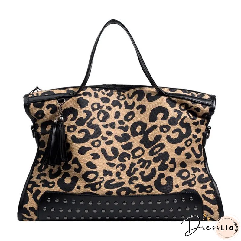 Paziye Female Leopard Bag