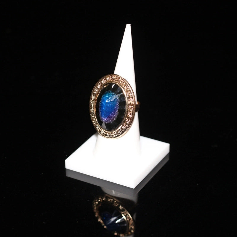 Minimalist Solid Color Arylic Jewelry Rack