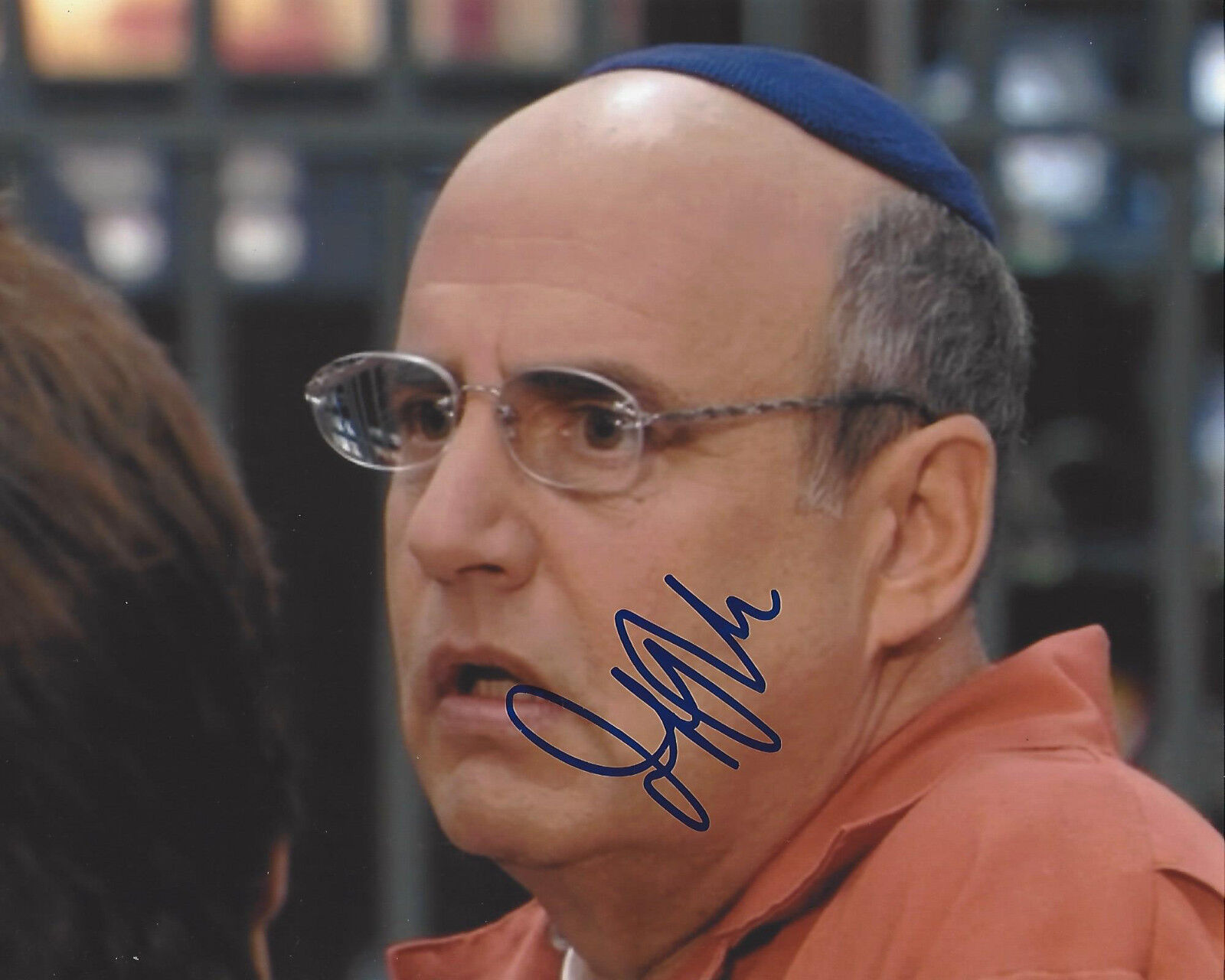 JEFFREY TAMBOR SIGNED 'ARRESTED DEVELOPMENT' 8X10 Photo Poster painting w/COA ACTOR TRANSPARENT