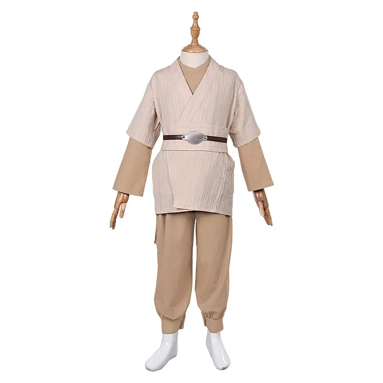 Kids Children The Acolyte Padawan Jedi Outfits Cosplay Costume Halloween Carnival Suit