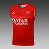 Joyfball 2025/2026 Psg Paris Saint-Germain pre-match training Red Jersey+Shorts  1:1 Thai Quality