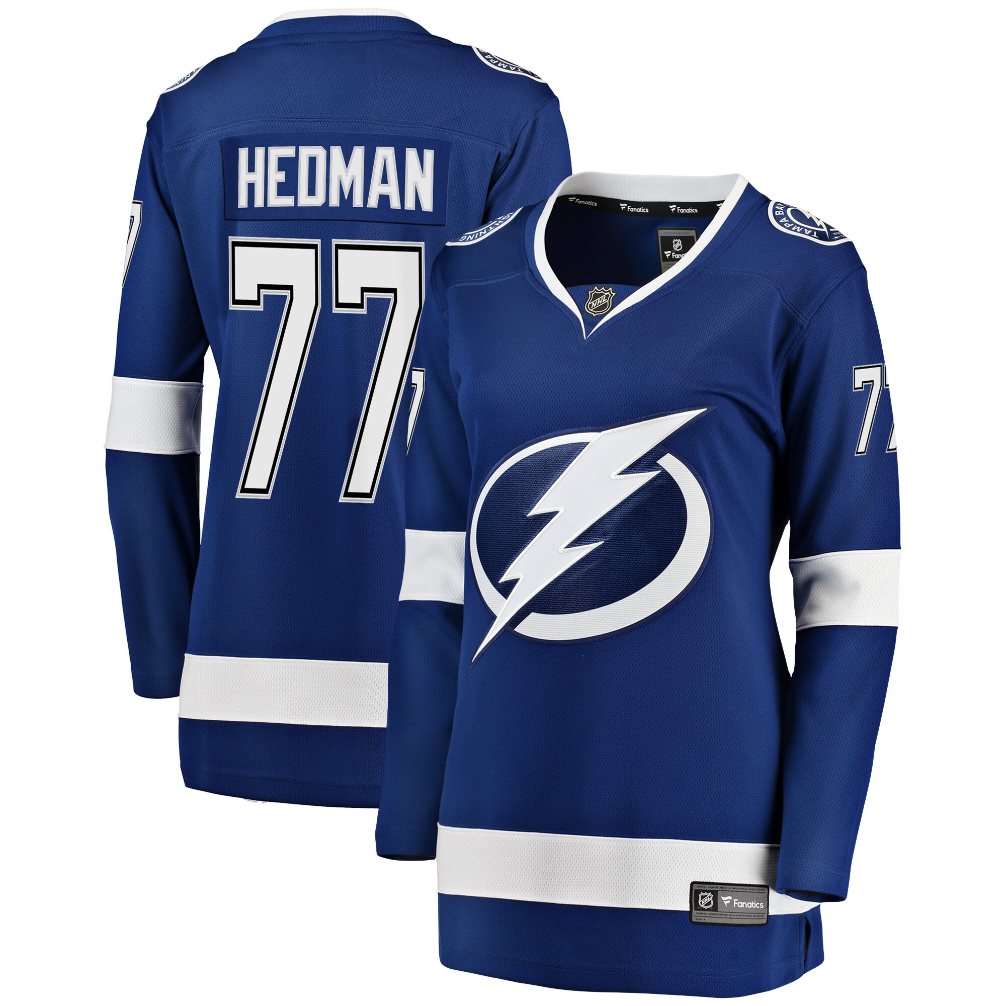 Victor Hedman Tampa Bay Lightning Fanatics Women’s Breakaway   Jersey – Blue mysite