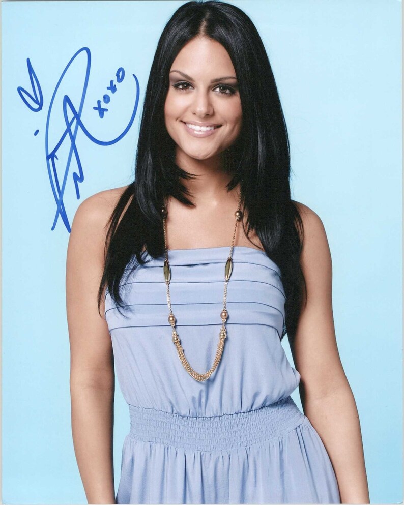 Pia Toscano Signed Autographed American Idol