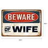 Logo - Vintage Metal Signs - 20*30cm - Warning