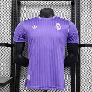 2024/2025 Player Version Real Madrid Special Edition Purple Football Shirt 1:1 Thai Quality