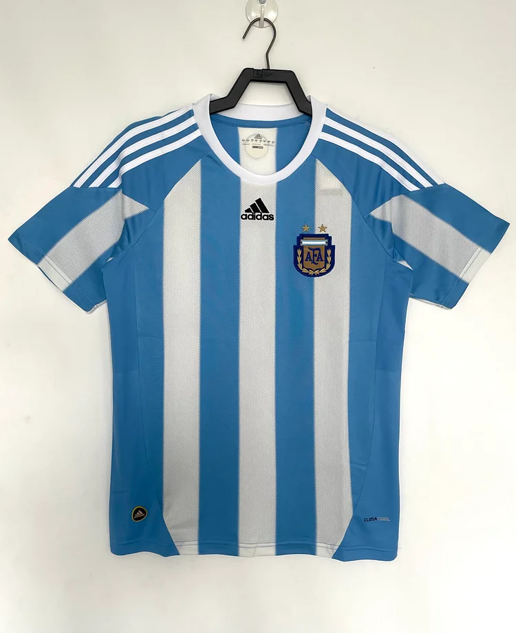 2010 Argentina Home Retro Jersey