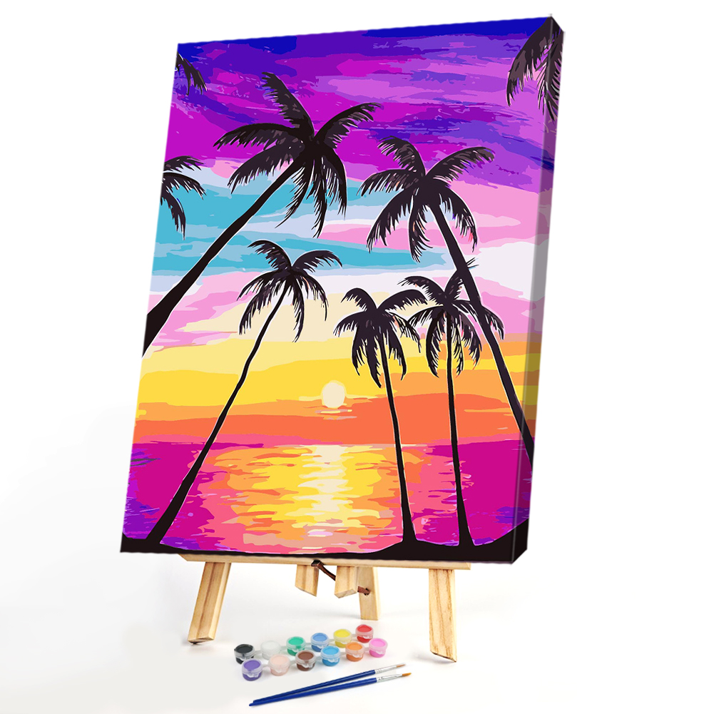 

40*50CM Paint By Numbers-Seaside, 501 Original