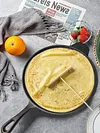 30cm Cast Iron Egg Frying Pan Non-stick & Lug Handle Pancake Skillet Household
