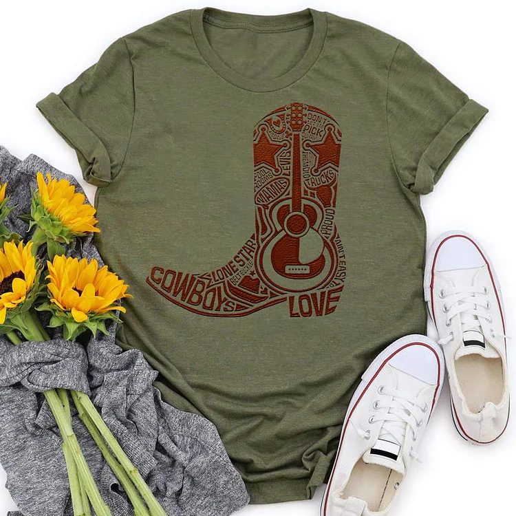 Country and western music T-Shirt-03466