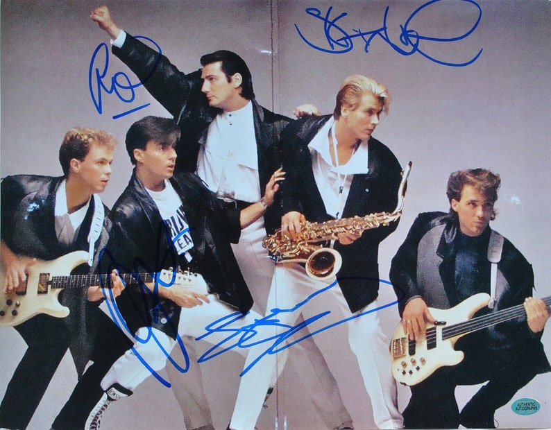 SPANDAU BALLET BAND Signed Photo Poster painting X5 Gary Kemp, Martin Kemp, Tony Hadley + 11x 14 wcoa