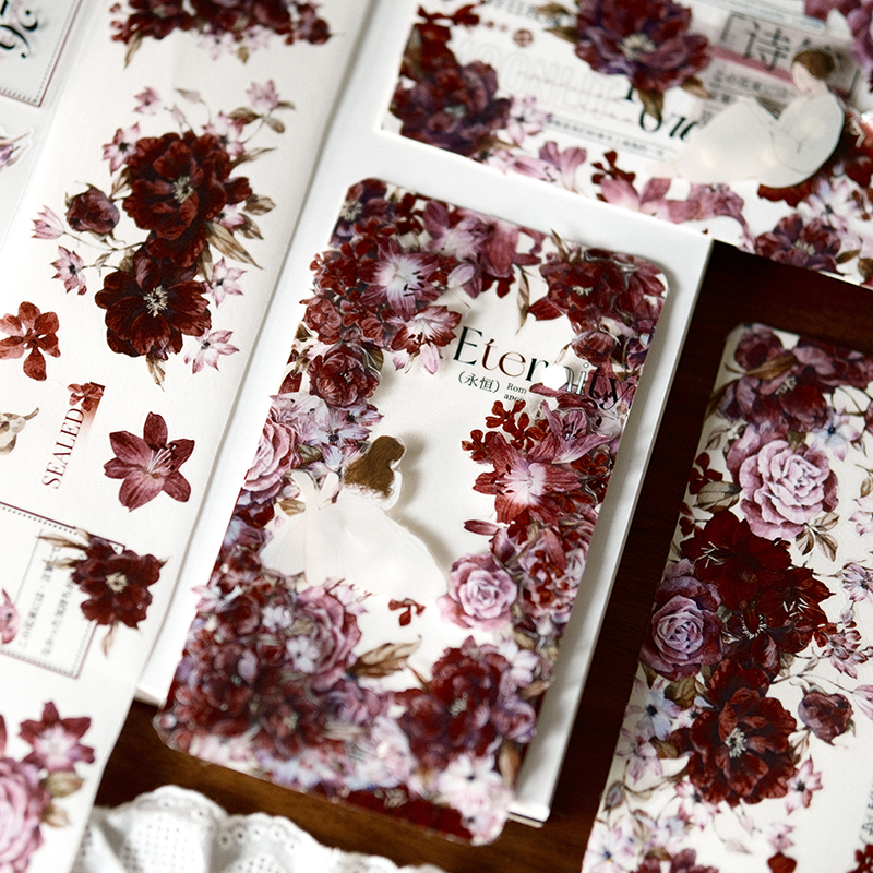 PET 테이프 - 60mm*6m 빈티지 꽃