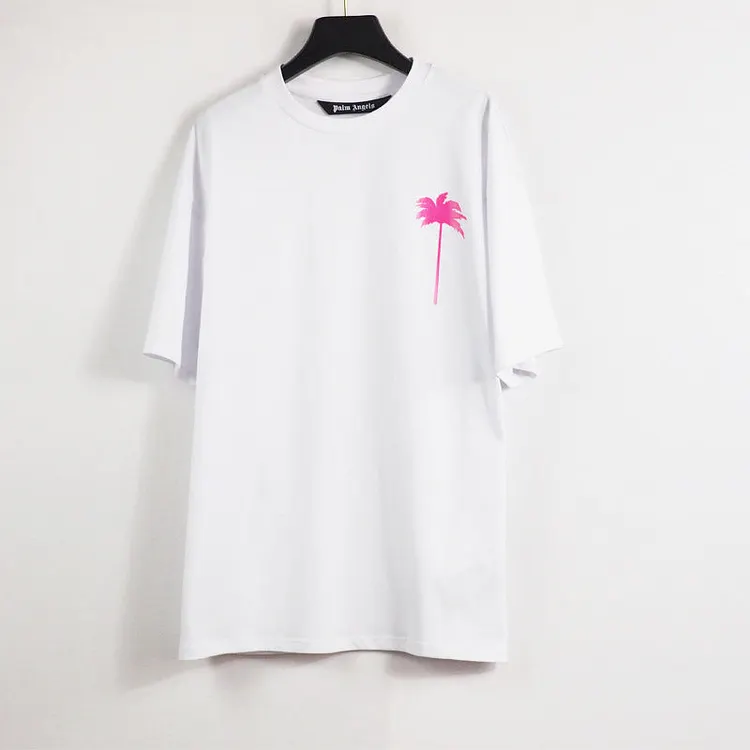 Palm Angels Loose round Neck Short Sleeve T-shirt Spring and Summer