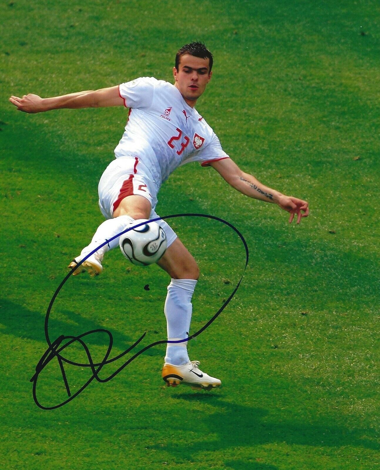 Pawel Brozek signed Team Poland World Cup 8x10 Photo Poster painting autographed