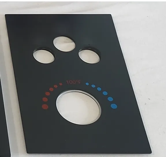 Accessory: Two pcs blank deck plate for SFS1007-BK12