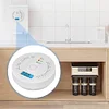 Digital Carbon Monoxide Detector Battery Powered CO Alarm with LED Indicator