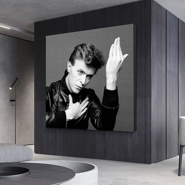 David Bowie-Heroes Canvas Wall Art MusicWallArt