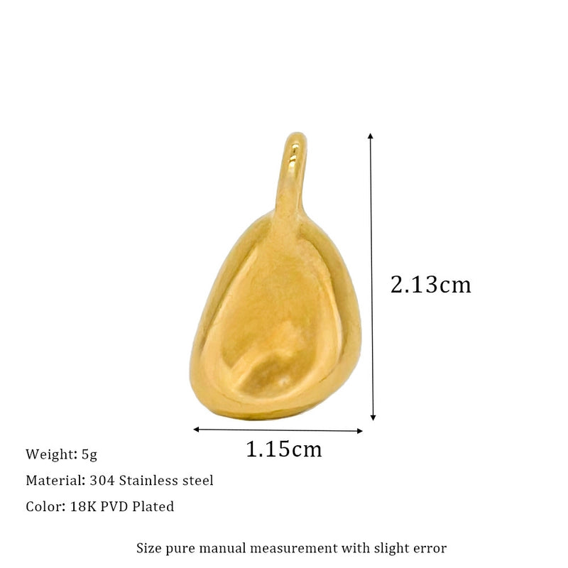 1 Piece 304 Stainless Steel Geometric Pendant Jewelry Accessories