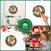 Diamond Painting Kit Christmas Reindeer Wreath 9.45x9.45in