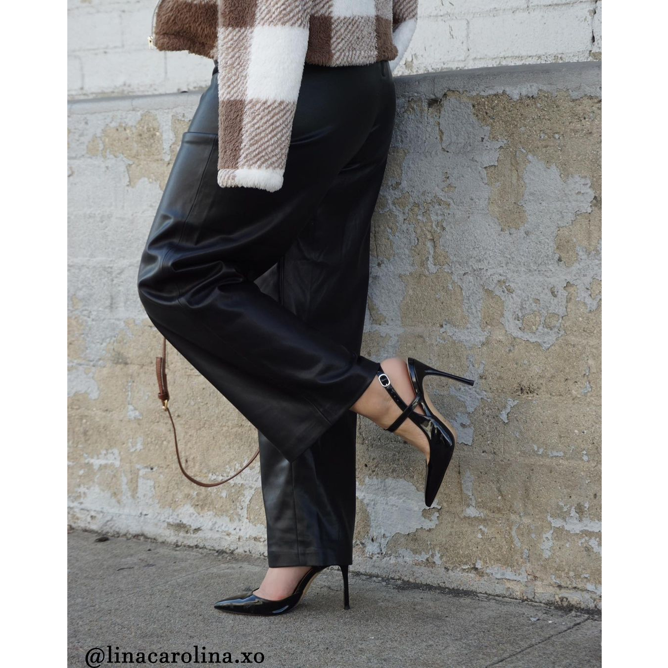 10CM/4 inch Slingback Pumps Ankle Strap Jenlove Stiletto Patent High Heels