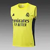 2025/2026 Real Madrid Pre-Match Training Yellow Vest+Shorts Football1:1 Thai Quality