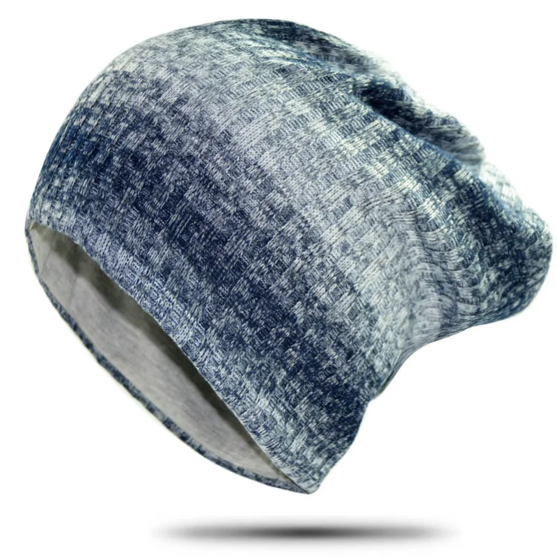 Men's Striped Casual Outdoor Warm Knitted Hat