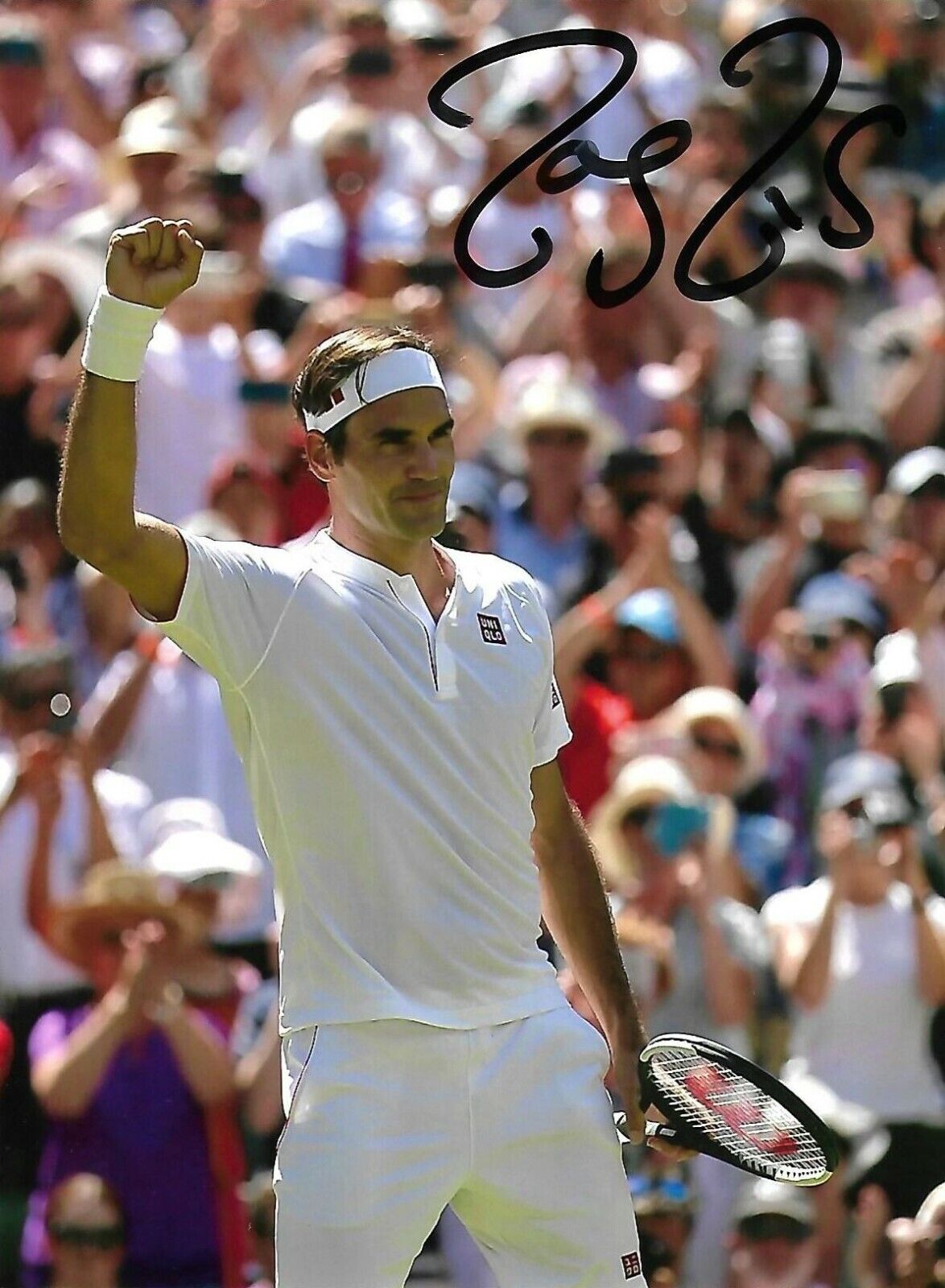 Roger Federer signed Autographed Photo Poster painting RARE Tennis ATP