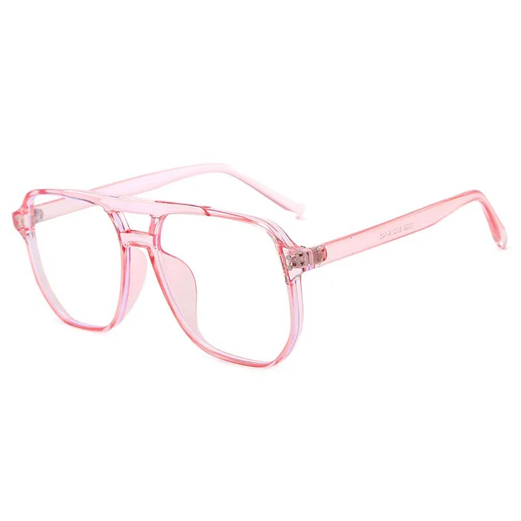Transparent Computer Glasses Frame Women Men Anti Blue Light Square Eyewear Blocking Glasses Optical Spectacle Eye Protection