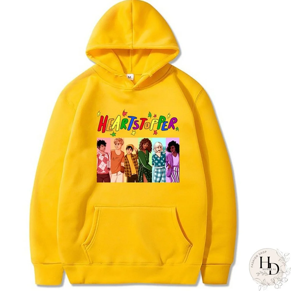 Heartstopper Nick Hoodie Gay Pride June Sweatshirts Cozy Tops Sudadera Felpa Moletom