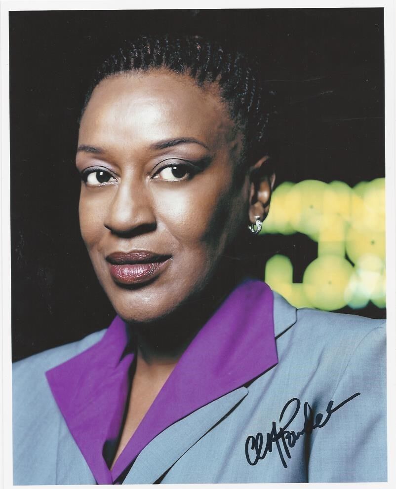 C.C.H. Pounder signed Photo Poster painting