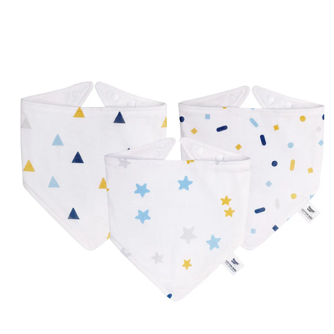 Egmao Baby Bandana Bibs Super Absorbent - Little Stars