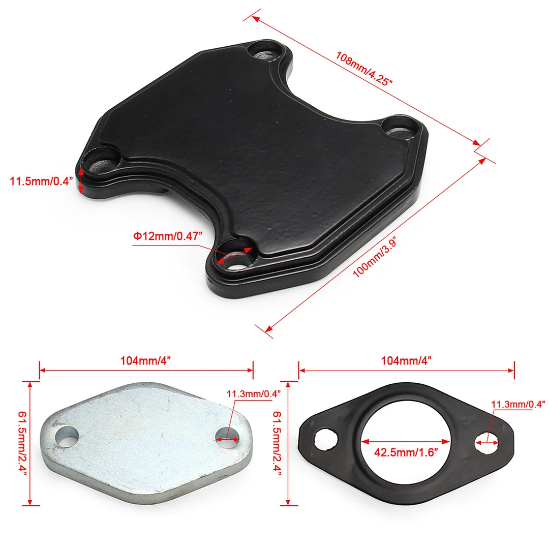 Garlaven EGR Delete Kit For Ram 3500 4500 5500 For 6.7L Cummins 2013-2018 Cab & Chassis