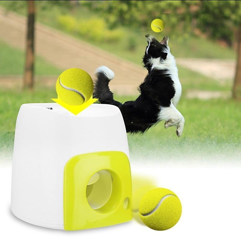 Automatic Tennis Ball Launcher Dog Toy