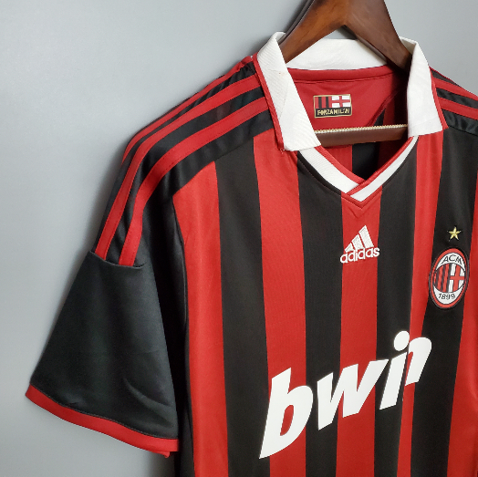 2009-2010 AC Milan Home Retro football shirt 